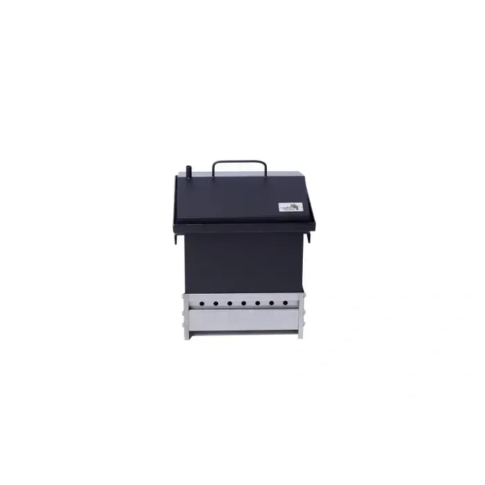 Двухярусна Коптильня для горячего копчения из стали 1.5 мм. SmokeHouse S Thermo з сумкою + Подарок