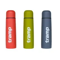 Термос Tramp Basic 0.5L UTRC-111 Хаки: нержавеющая сталь, для напитков, походный, 12 часов тепла
