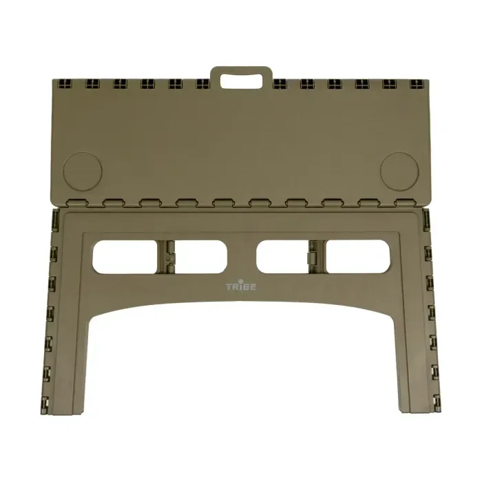 Складаний стіл для кемпінгу Tribe Camp Table Low Olive (70х44 см), пластиковий столик для пікніка та відпочинку