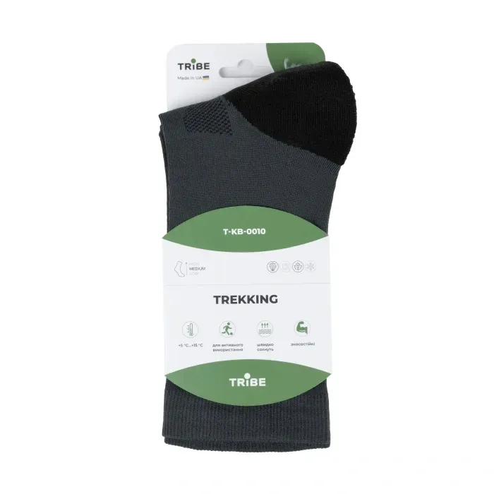 Шкарпетки Tribe Trekking T-KB-0010-grey, 41-43