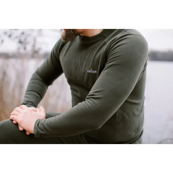 Термобілизна чоловіча Tribe Microfleece (футболка+штани) T-KA-0015-olive, T-KA-0015-olive-2XL