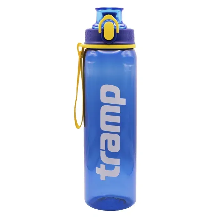 Фляга Tramp 0.75л Blue Tritan UTRC-289: спортивная бутылка, для воды, BPA Free, с поилкой