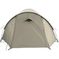 Палатка Tramp Lite Twister 3+1 песочная: трехместная туристическая с тамбуром, 4000мм, для походов