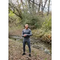 Термобілизна чоловіча Tramp Active комплект (футболка+штани) UTRUM-021-grey, 2XL
