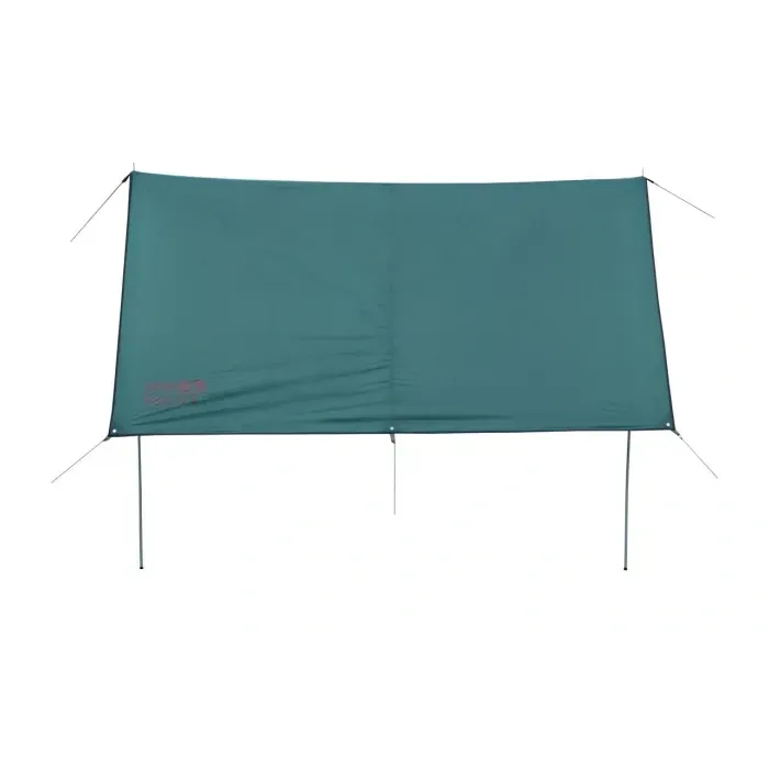Тент Tramp 3x3 green UTRT-104 зі стійками: захист від сонця та дощу, поліестер 4000 мм