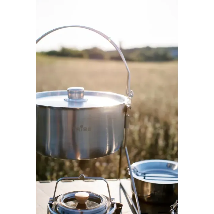 Казанок Tribe Fire Pot 5,4 л сталевий T-FH-0006-metal