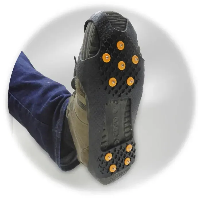 Ледоходы Tribe Walk T-MC-0003 XL (43-47) черные: 10 шипов, антилед для обуви