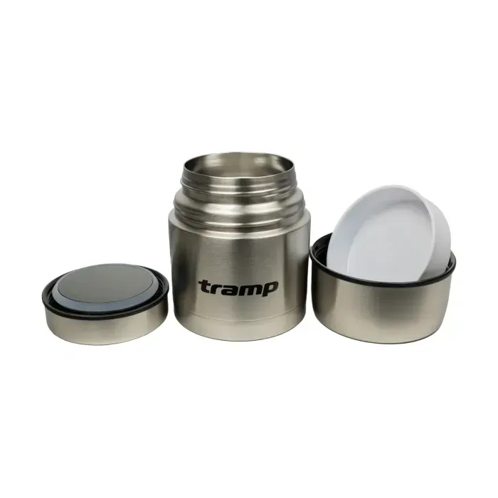 Термос харчовий Tramp UTRC-077 0.5л з широким горлом, 2 миски, нержавіюча сталь 18/8