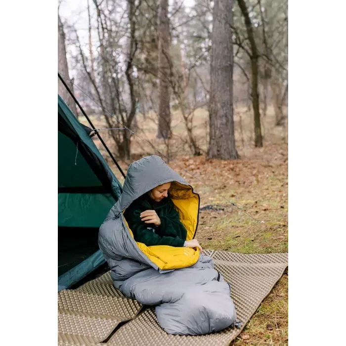 Спальний мішок Tribe Down 800 Regular пуховий T-CH-0009-grey-L