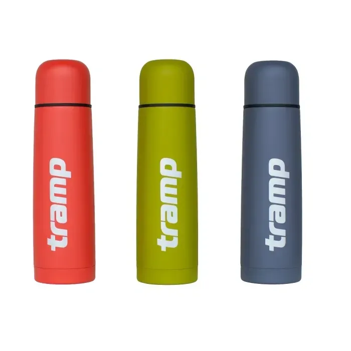Термос Tramp Basic 0.5л UTRC-111 червоний - нержавіюча сталь, для напоїв, похідний