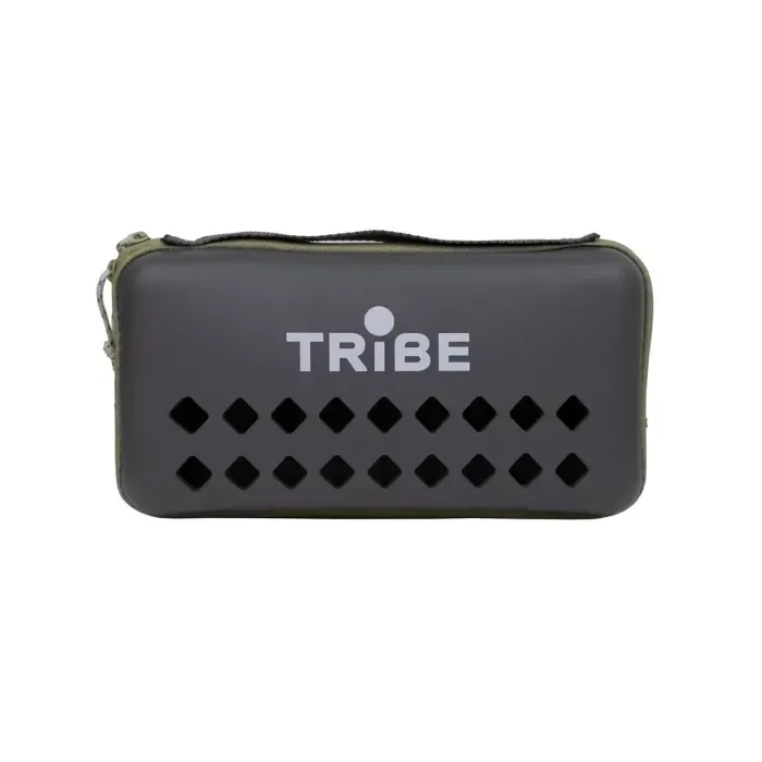 Рушник з мікрофібри Tribe Pocket Towel 50x100 см (army-green) для спорту, походів, швидковисихаючий