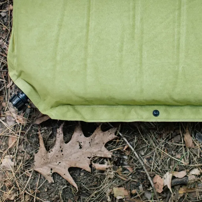 Килимок, що самонадувається Tramp COMFORT olive 190x62x3 см (туристичний, для кемпінгу, замша)