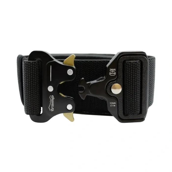 Ремень Tramp Stretch Belt черный UTRGB-007 эластичный полиэстер 125см для активного отдыха