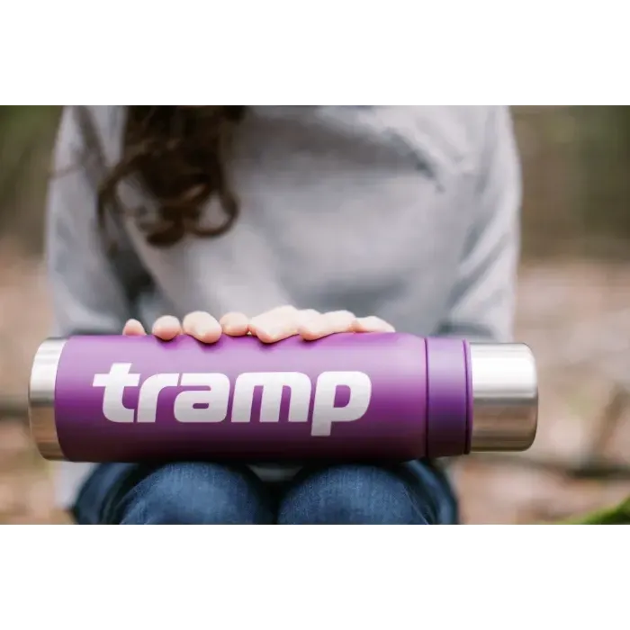 Термос Tramp Expedition Line 0.9л UTRC-027 сірий, нержавіюча сталь, для туризму та риболовлі