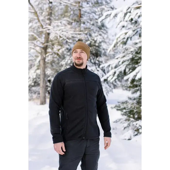 Кофта флісова Tribe Fleece Jacket Full Zip T-KJ-0011-black, 58