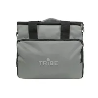 Термосумка Tribe Cooler 15 л, серая, сумка-холодильник для еды, пикника и пляжа с плечевым ремнем и карманами