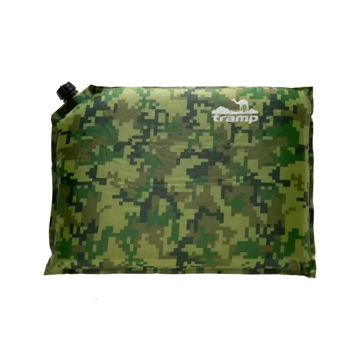 Самонадувная сидушка Tramp Camo 30х40х5 см для туризма и рыбалки: комфорт и тепло