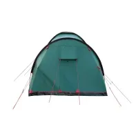 Палатка Tramp Brest 6 (V2) Green: 6-местная, двухкомнатная, кемпинговая, с тамбуром, ветрозащитная