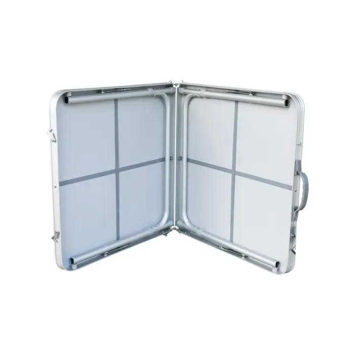 Стол складной Tramp TRF-003 МДФ 120x60 см, регулируемая высота, алюминиевый каркас, чехол
