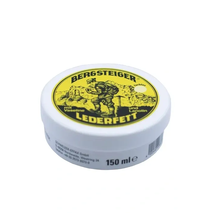 Водоотталкивающая пропитка для обуви HeySport Bergsteiger-Leather-Grease colourless 150 ml