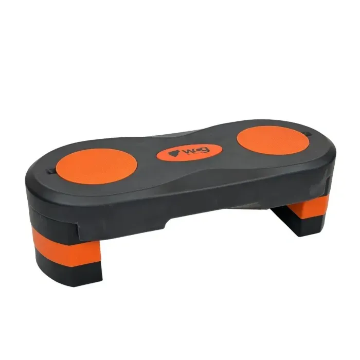 Степ-платформа WCG AerobicStep 3-х уровневая (10/15/20 см) для фитнеса и аэробики