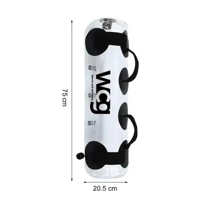 Сумка для тренувань WCG Water Bag (Аквамішок, 20кг) + Насос, Фітнес тренажер для дому/залу