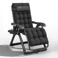 Розкладачка з матрацом Zero Gravity Mafia WCG S13-PP Чорний. Розкладний шезлонг