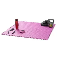 Мат-пазл WCG EVA - 60х60х1cm 1 шт Розовый