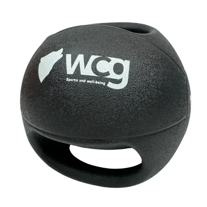Медбол WCG 6 кг (27 см) для фітнесу та кросфіту: медичний м'яч для тренувань вдома та в залі