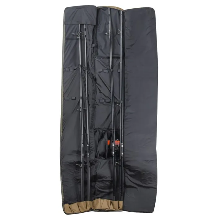 Чехол для карповых удилищ ROD PROTECTOR 140 Coyote 4 с катушками + 4 без катушек и отсека для подсак