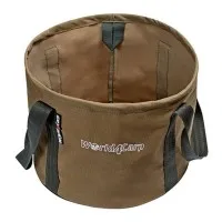 Мягкое ведро для рыбной прикормки без крышки World4Carp Soft Bucket Coyote 14 л