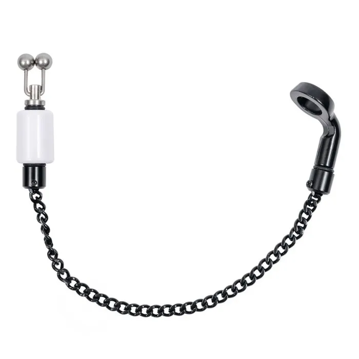 Індикатор клювання World4Carp Mini Hanger Kit black chain білий (white)