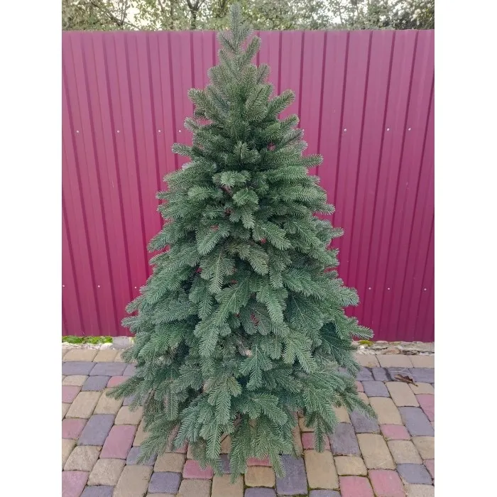 Литая елка искусственная 2.5 м. "Ковалевская" зеленая. Декоративная елка