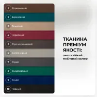 Пуф-трансформер 5в1 со столиком каретная стяжка  Орех калифорнийский (4), Бирюзовая ткань (2). Мягкое кресло